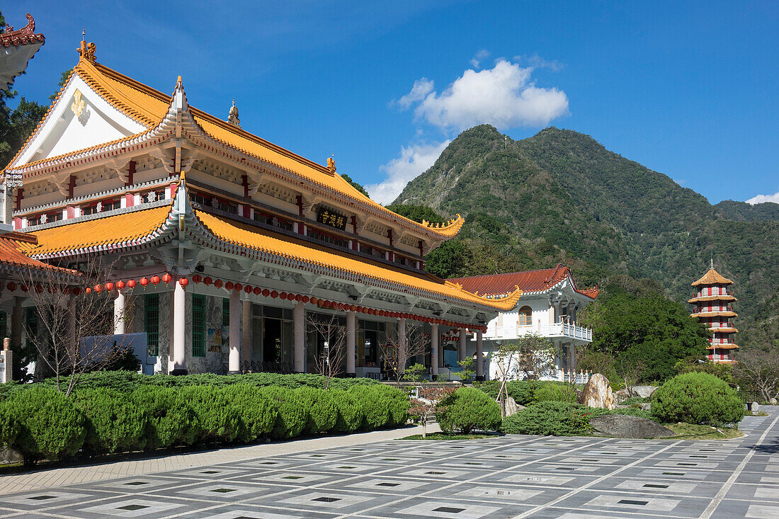 Xiangde-Tempel, Tianxiang, Taroko-Schlucht, Taiwan, Asien