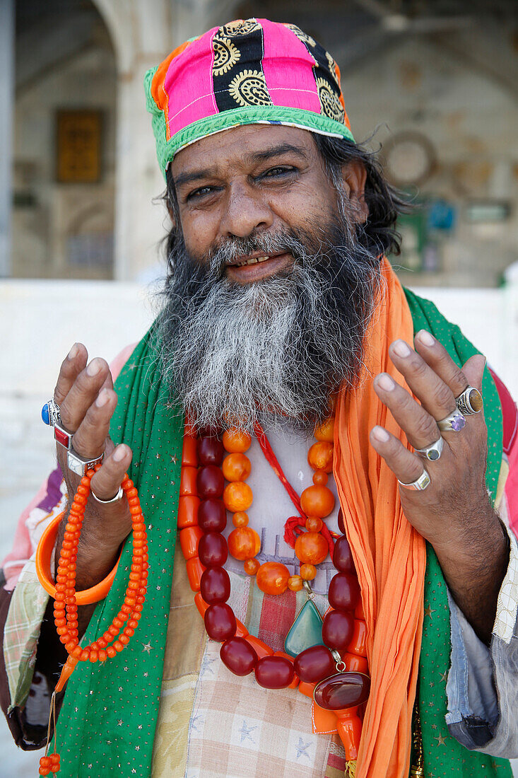 Sufi, Ajmer Sharif Dargah, Rajasthan, India, Asia
