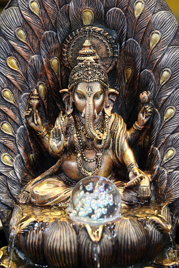 Ganesha, Sri Mariamman Hindu-Tempel, Singapur, Südostasien, Asien