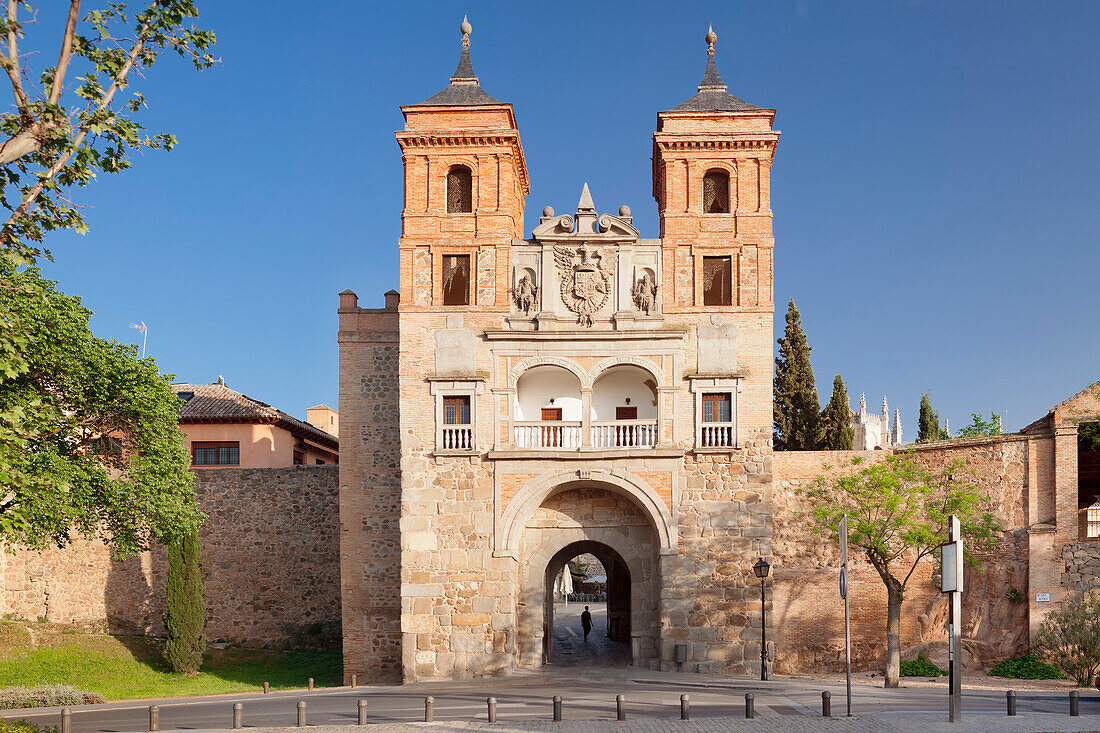 Puerta del Cambron (Tor von Cambron), Toledo, Kastilien-La Mancha, Spanien, Europa