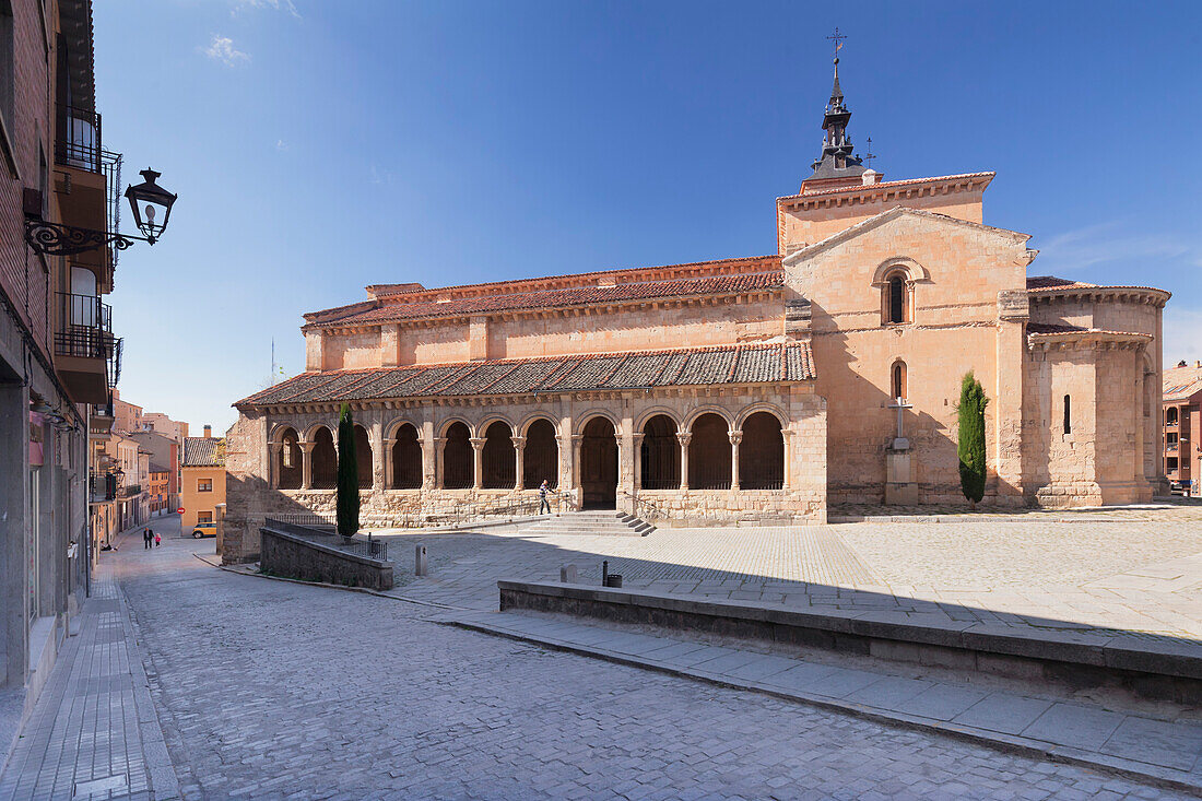 Iglesia de San Millan Kirche, Segovia, Castillia y Leon, Spanien, Europa