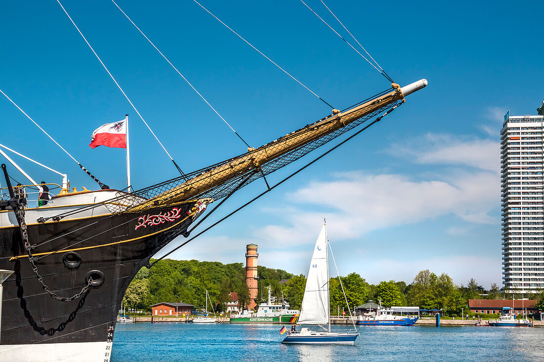 Segelschiff Passat, Travemünde, Hansestadt Lübeck, Lübecker Bucht, Ostsee, Schleswig-Holstein, Deutschland