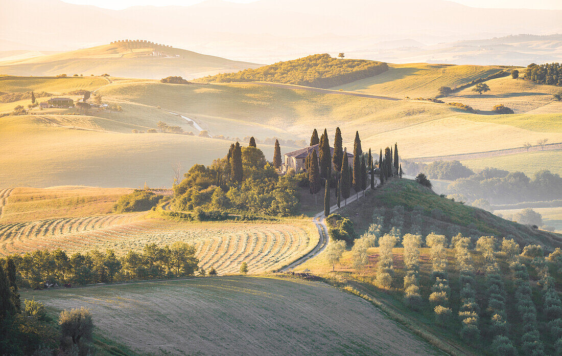 Podere Belvedere, Val d'Orcia, Toskana, Italien