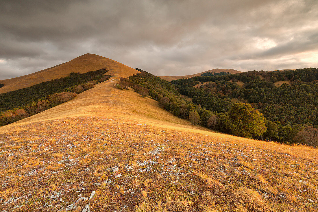 Europe, Italy,Umbria, Perugia district. Sibillini national park