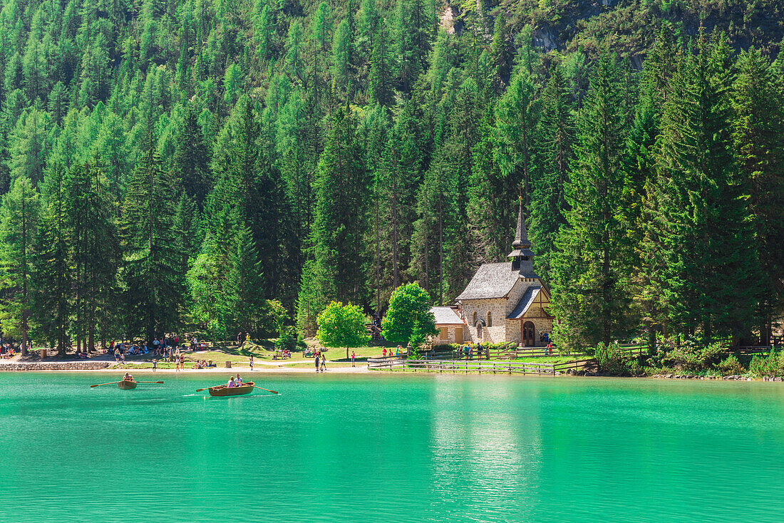 Lake Braies, Braies - Bolzano province , Trentino Alto Adige Italy