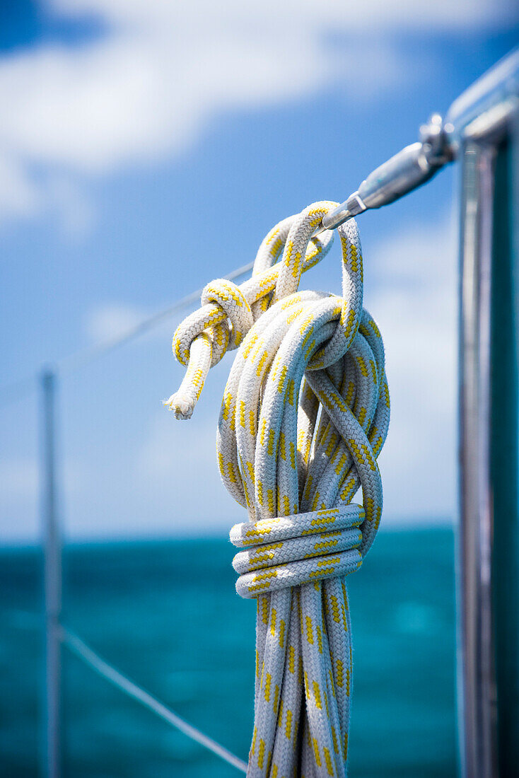 Sailing cruise through the Windward Islands of the Lesser Antilles of the Caribbean