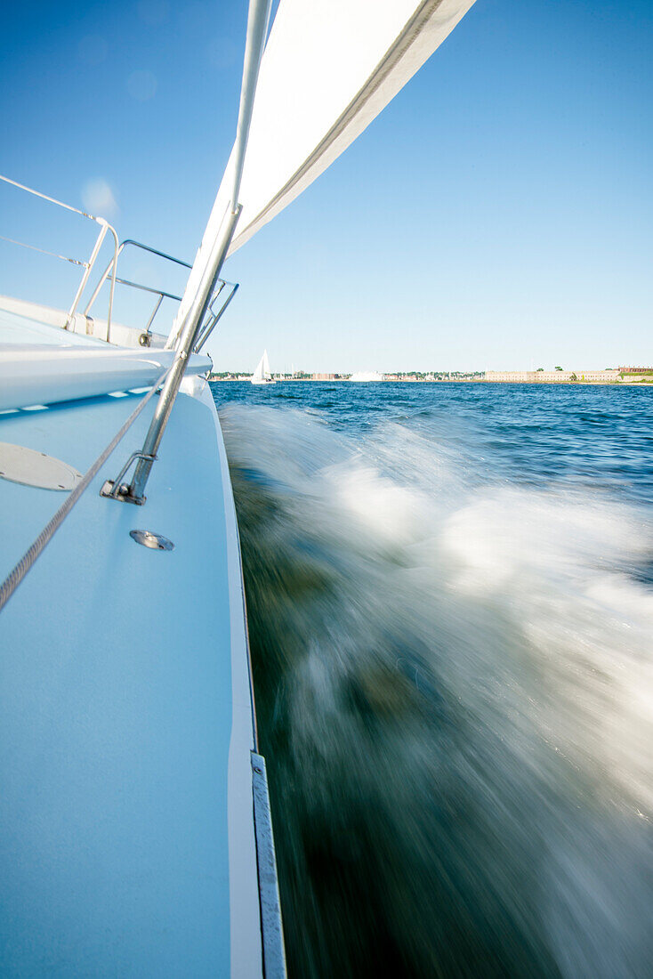 Summer Sailing In Newport, Rhode Island