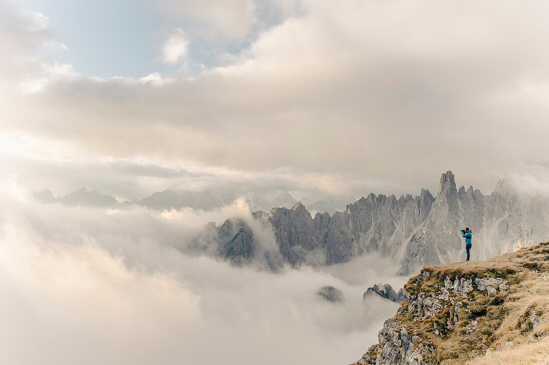 Landschaft bei den Dolomiten, Südtirol, Trentino,  Italien, Europa