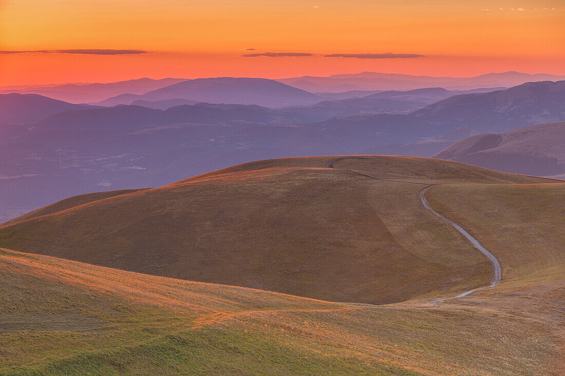 Europe, Italy,Umbria, Perugia district, Sibillini national park