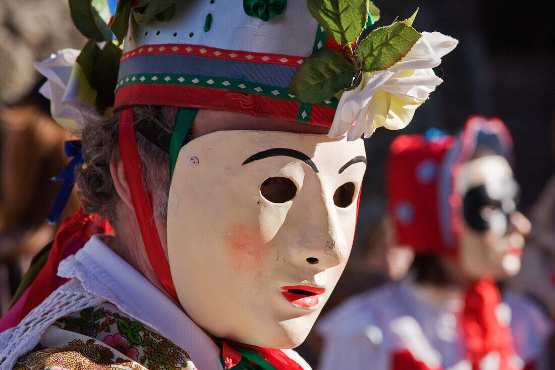 Rocca Grimalda, Alessandria, Piemont, Italien, Historischer Karneval La Lachera