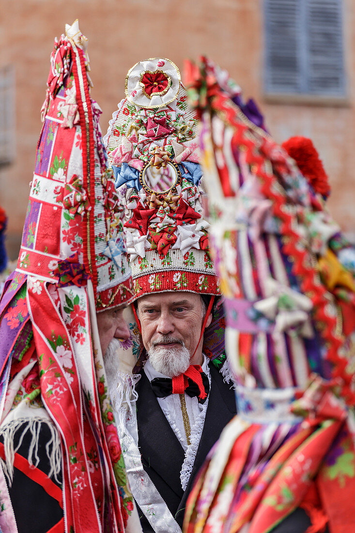 Varaita Valley (Valle Varaita), Cuneo, Sampeyre, Piedmont, Italy,Europe, Alpine historical carnival, La Baio di Sampeyre