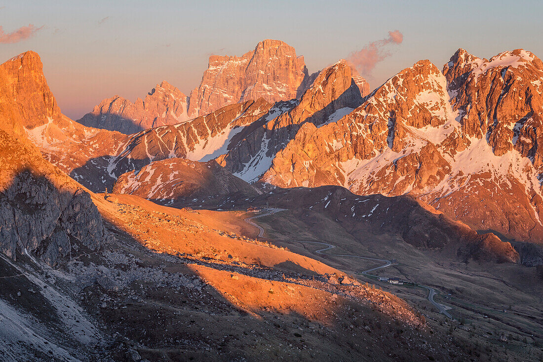 Forcella Averau - Croda Negra, Passo Falzarego, Belluno, Venetien, Italien, Europa