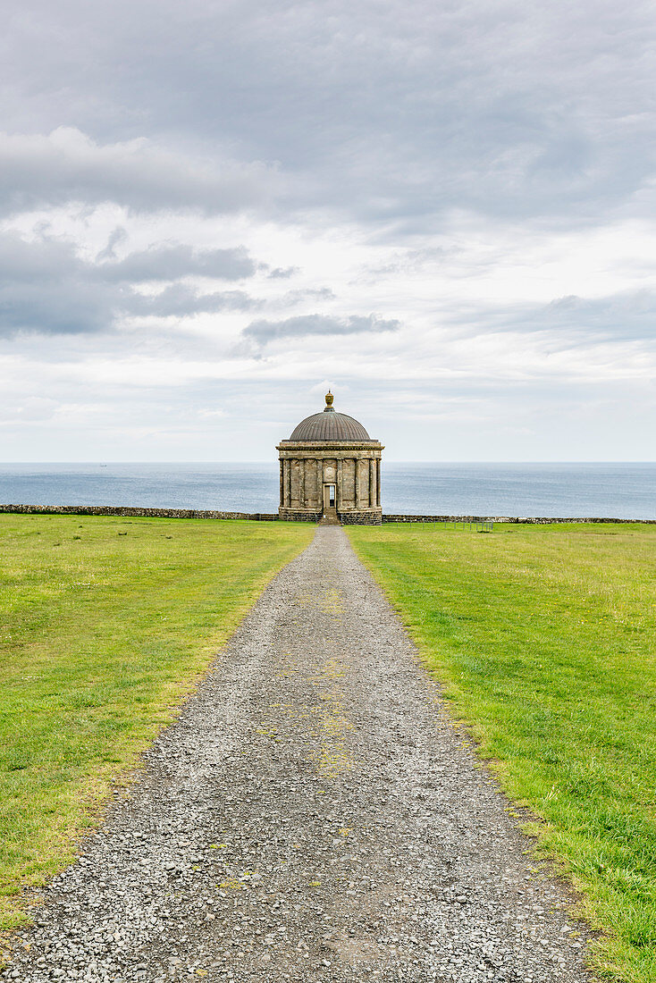 Mussenden Tempel, Castlerock, Grafschaft Antrim, Ulster Region, Nordirland, Vereinigtes Königreich