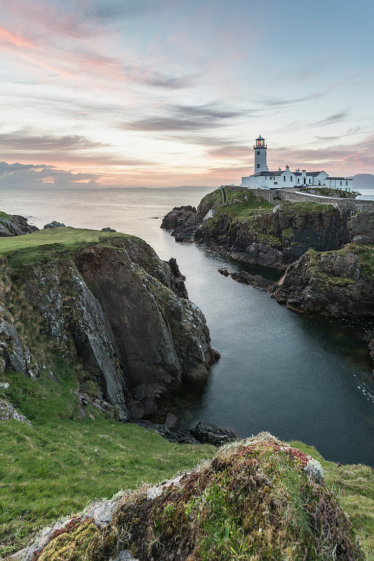 Fanad Head Leuchtturm, County Donegal, Ulster Region, Irland, Europa