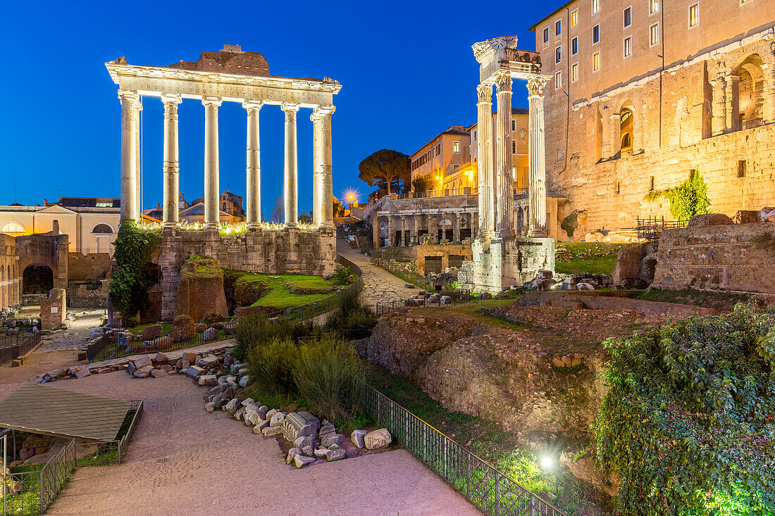 Italy, Lazio, Rome, Roman Forum