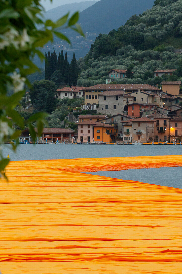 Iseo Lake, Lombardy, Italy, The Floating Piers