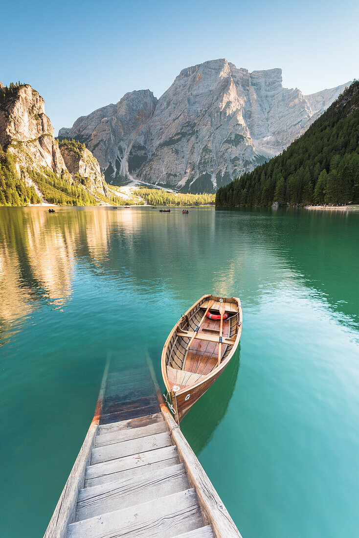 Lake Braies, Braies - Bolzano province , Trentino Alto Adige Italy