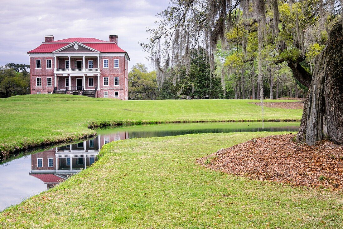 Drayton-Hall-Gründe, Charleston, South Carolina.