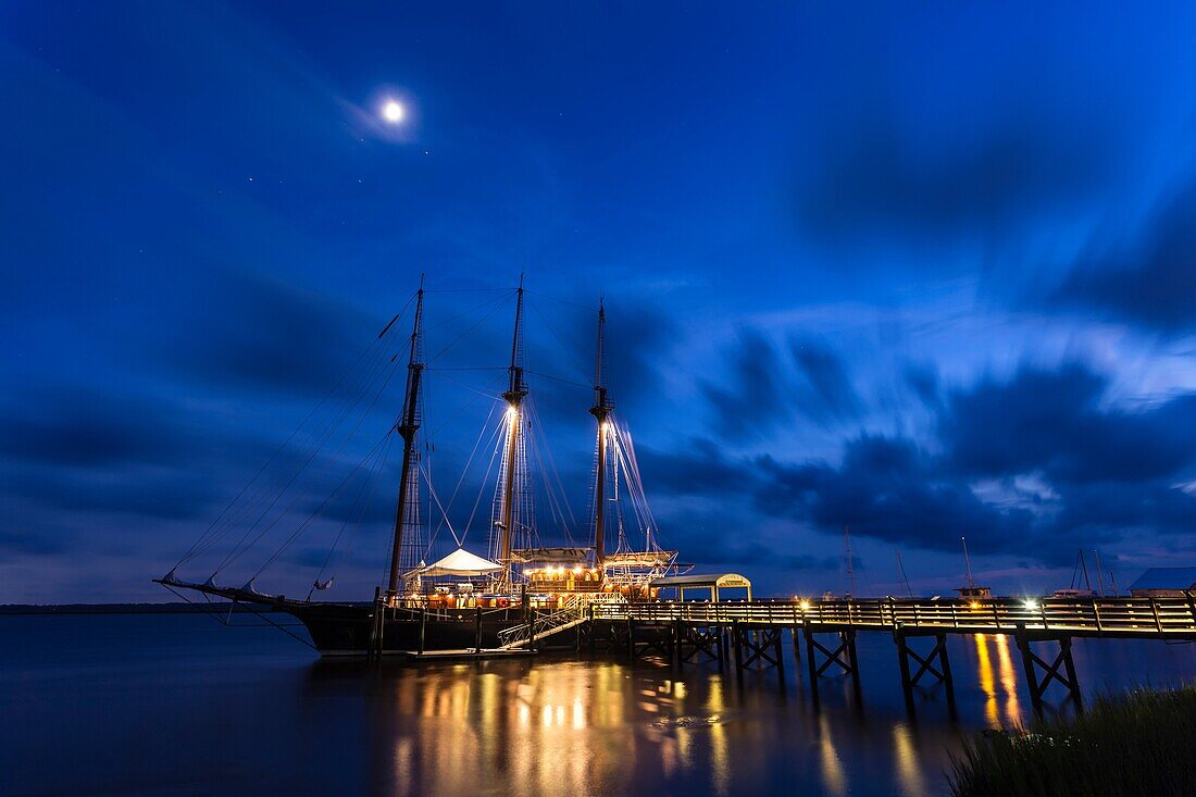 The Peacemaker at Twilight, St. Marys, Georgia.