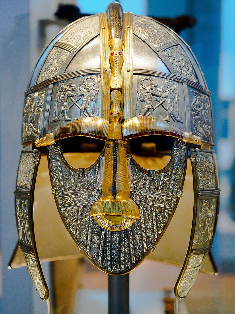 Replica of the Anglo Saxon Sutton Hoo Helmet