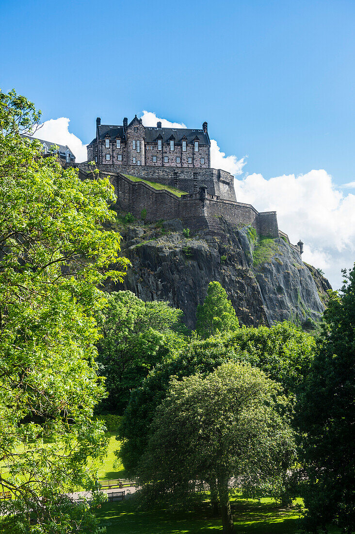 Edinburgh Castle, UNESCO-Weltkulturerbe, Edinburgh, Schottland, Vereinigtes Königreich, Europa