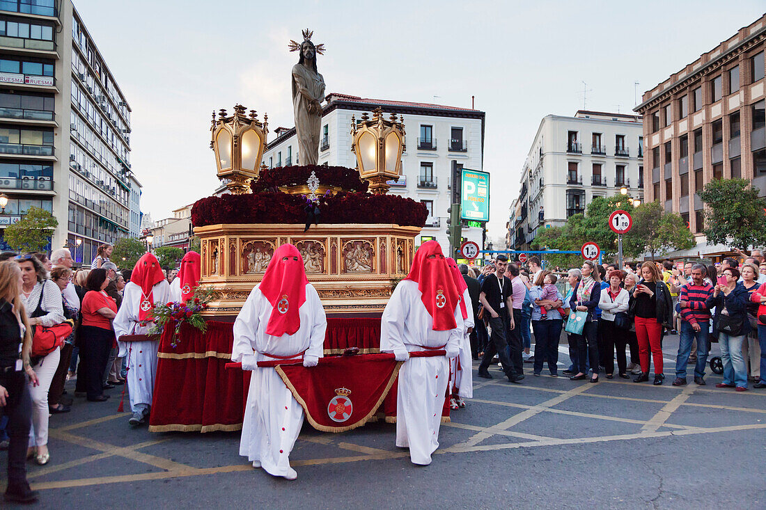 Easter procession, Semana Santa, Madrid, Spain, Europe
