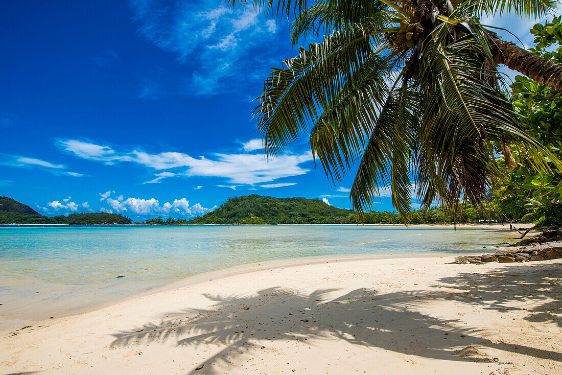 Anse L'Islette Beach, Mahe, Seychellen, Indischer Ozean, Afrika