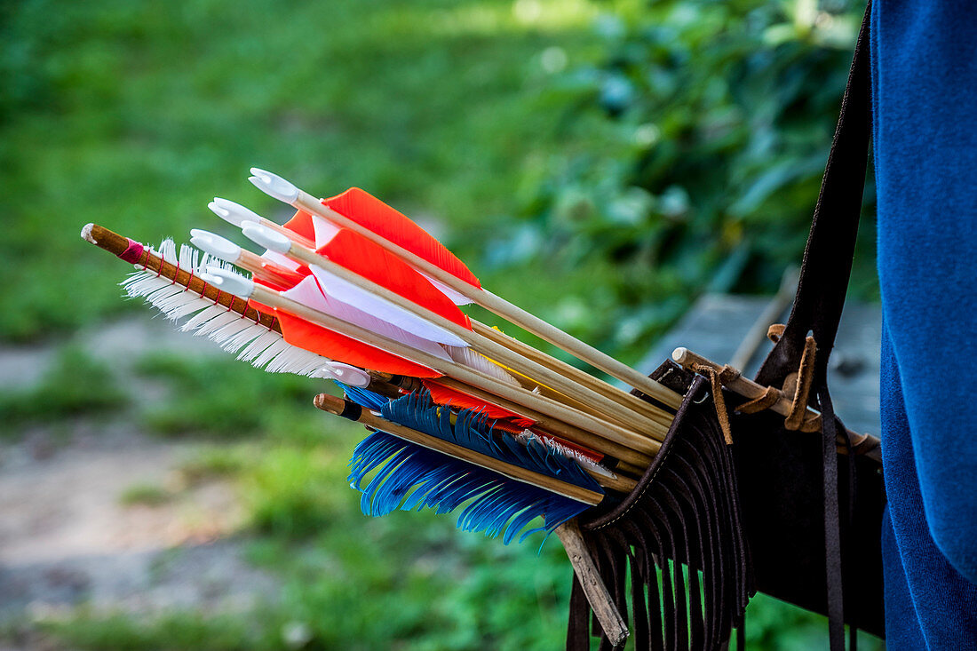 Archery in Volksdorf near Hamburg, north Germany, Germany