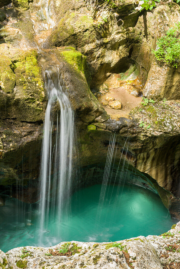 The , Velika Korita, , Great Soca Gorge, Lepena, Bovec, Gorenjska, Upper Carniola, Triglav National Park, Julian Alps, Slovenia