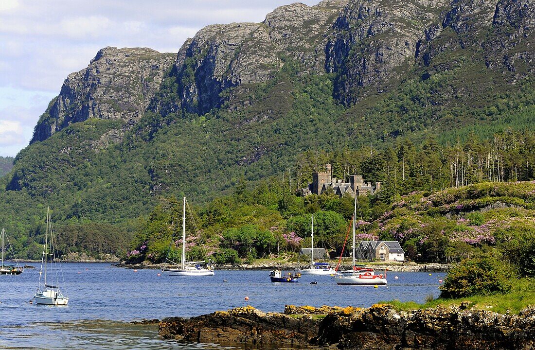 Near Plockton at Loch Carron, Scotland