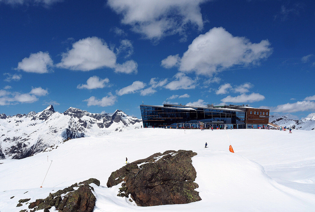 on Pardorama, Skiarea of Ischgl, Tyrol, Austria