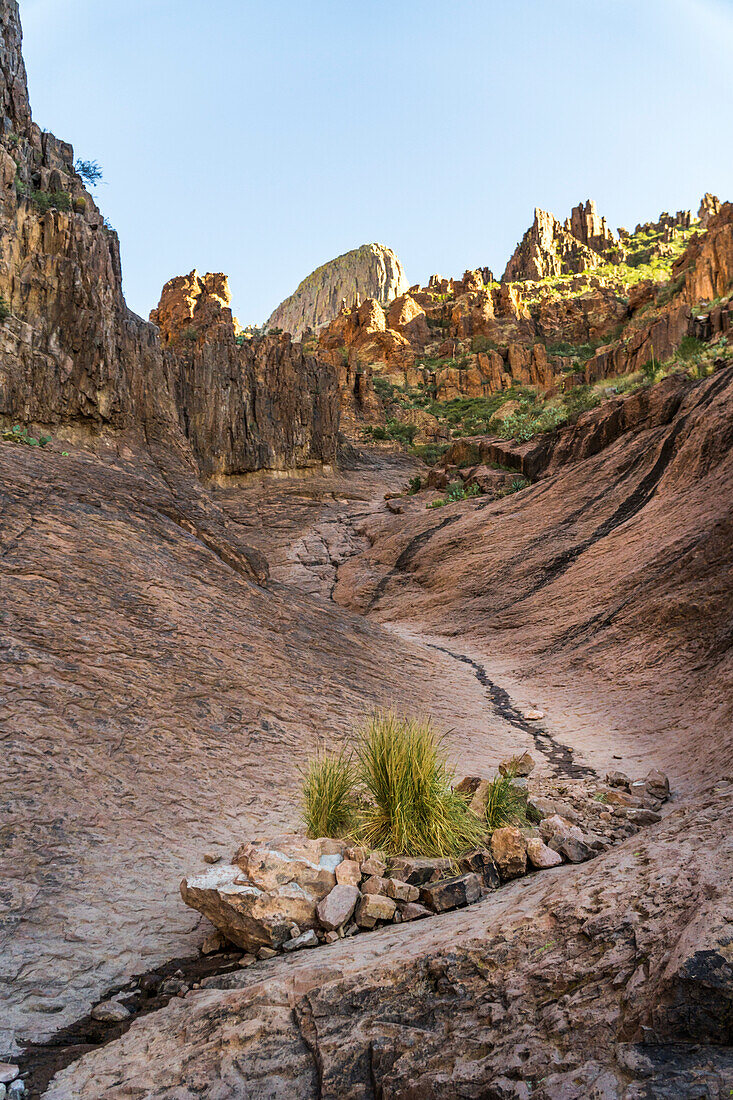 Siphon Draw Trail bei verlorenen Dutchman State Park, Arizona, USA
