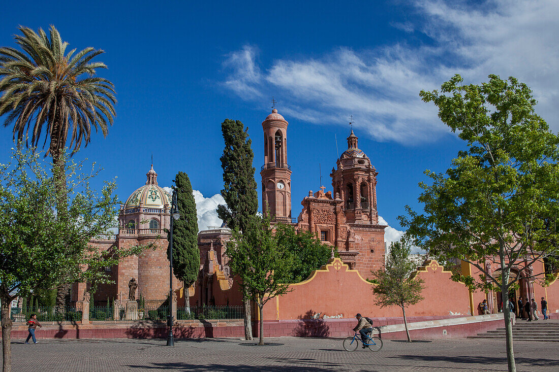 Mexiko, Bundesstaat Zacatecas, Guadalupe, in der Nähe von Zacatecas, Heiligtum Nuestra Senora de Guadalupe, 17. Jahrhundert