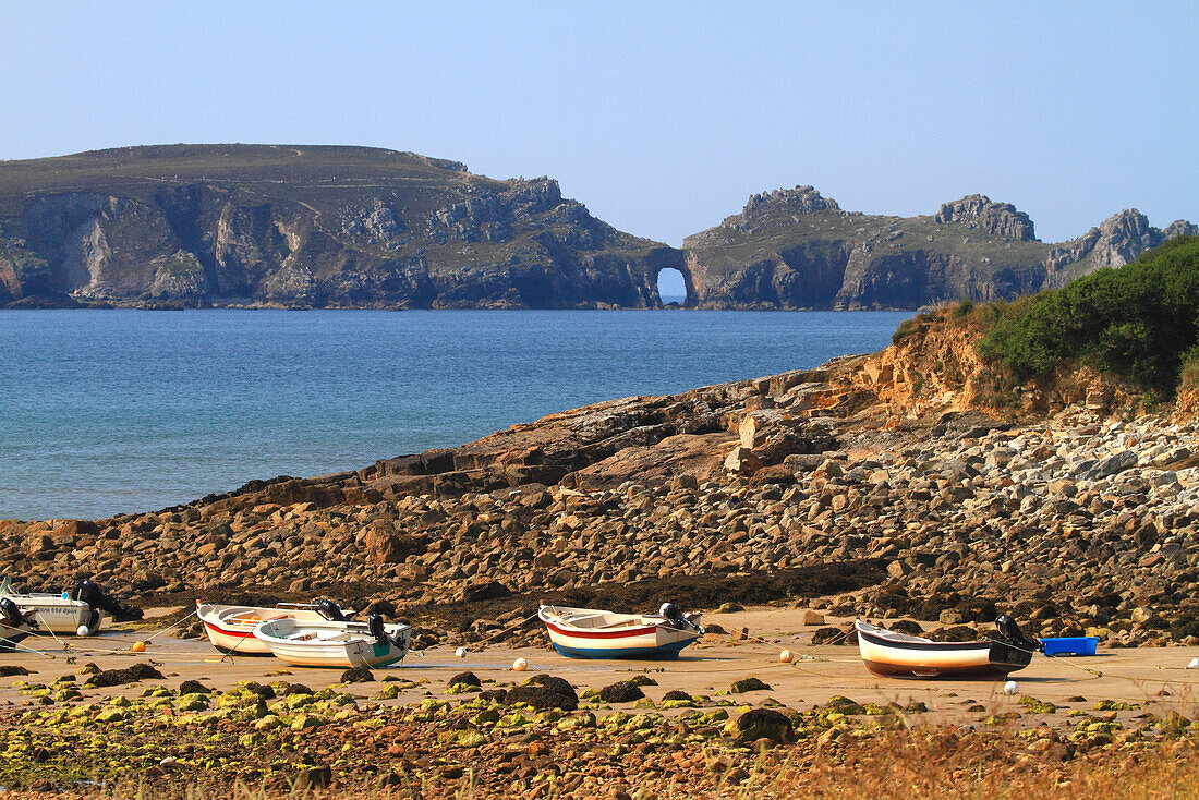 France, Brittany, Crozon Peninsula. Point de Dinan.
