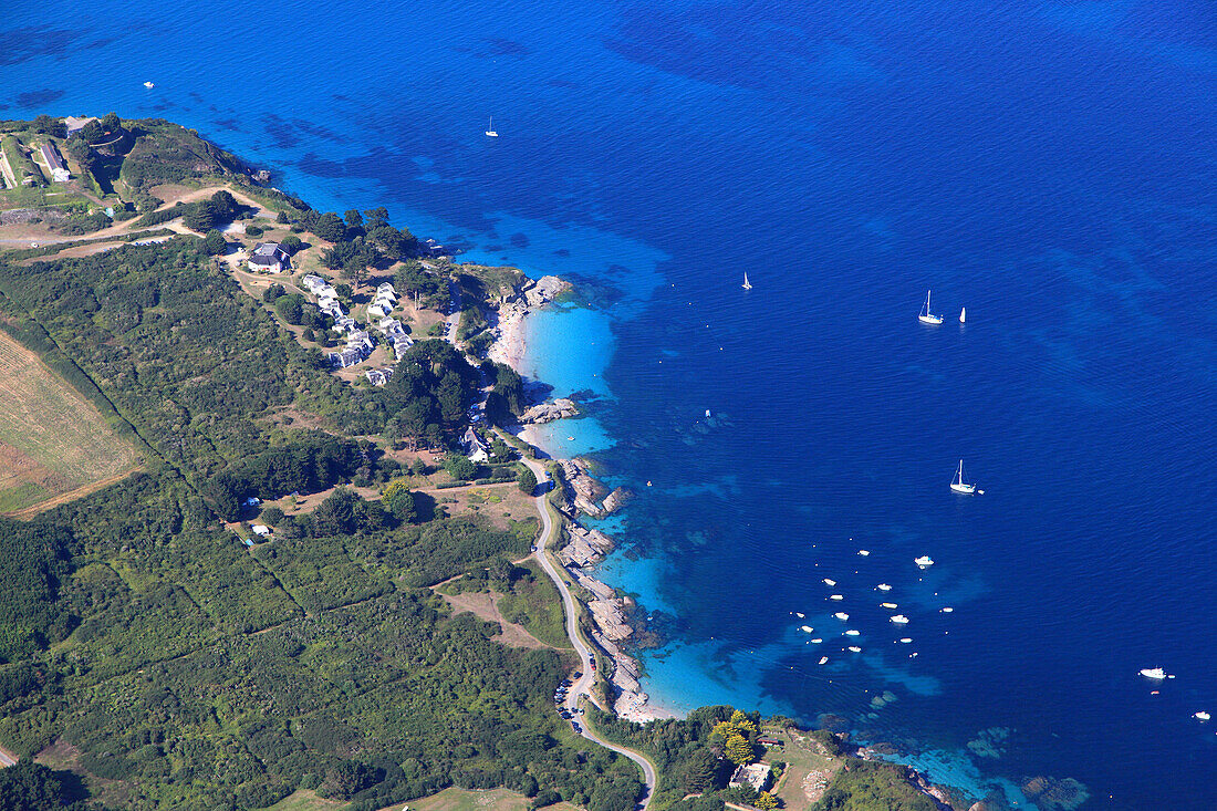 France, Brittany, Morbihan. Groix island.