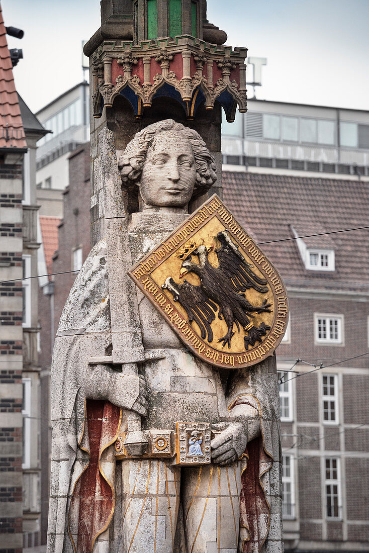 UNESCO World Heritage, Bremen town hall and Roland statue, Hanseatic City Bremen, Germany