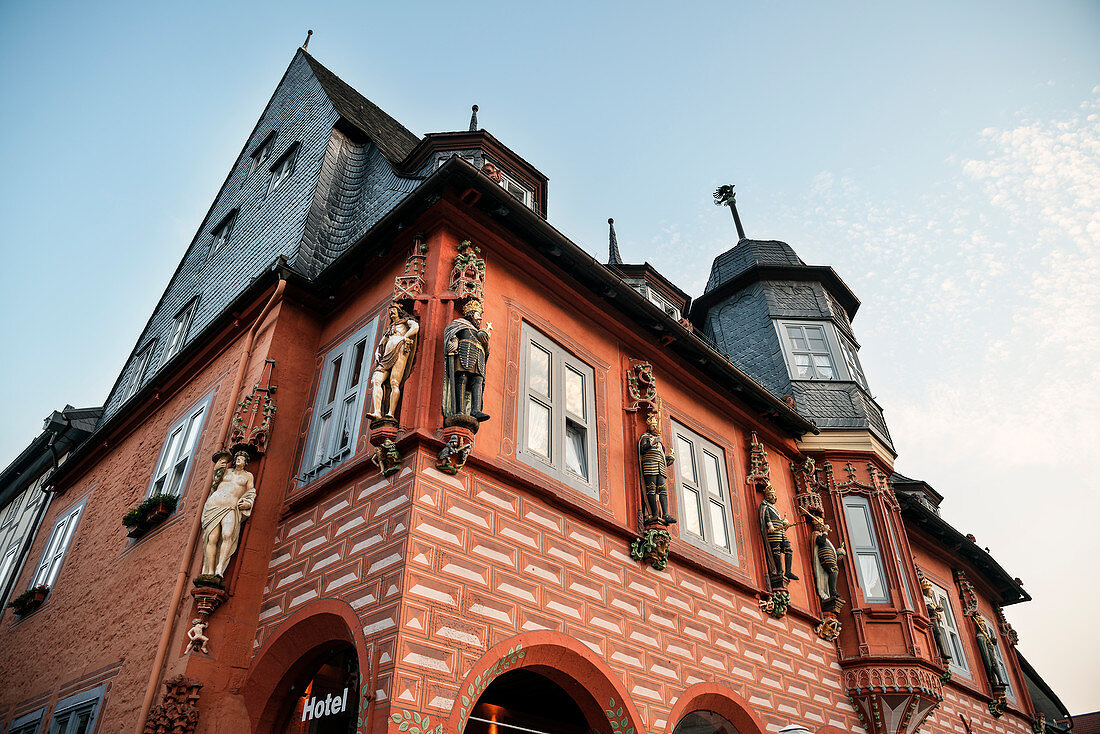 UNESCO World Heritage historic old town of Goslar, Harz mountains, Lower Saxony, Germany