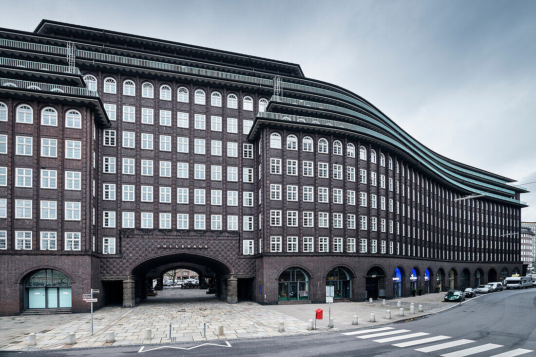 UNESCO Welterbe Kontorhausviertel, Chilehaus, Hansestadt Hamburg, Deutschland