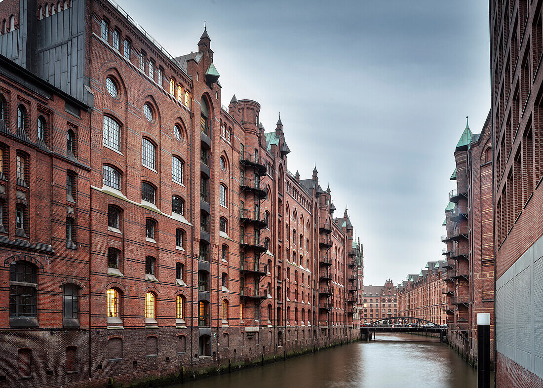 UNESCO World Heritage „Speicherstadt - warehouse dock“, Hamburg, Germany