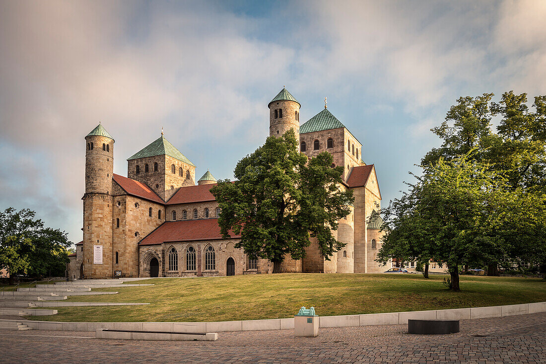 UNESCO Welterbe Michaeliskirche, St. Michael in Hildesheim, Niedersachen, Deutschland