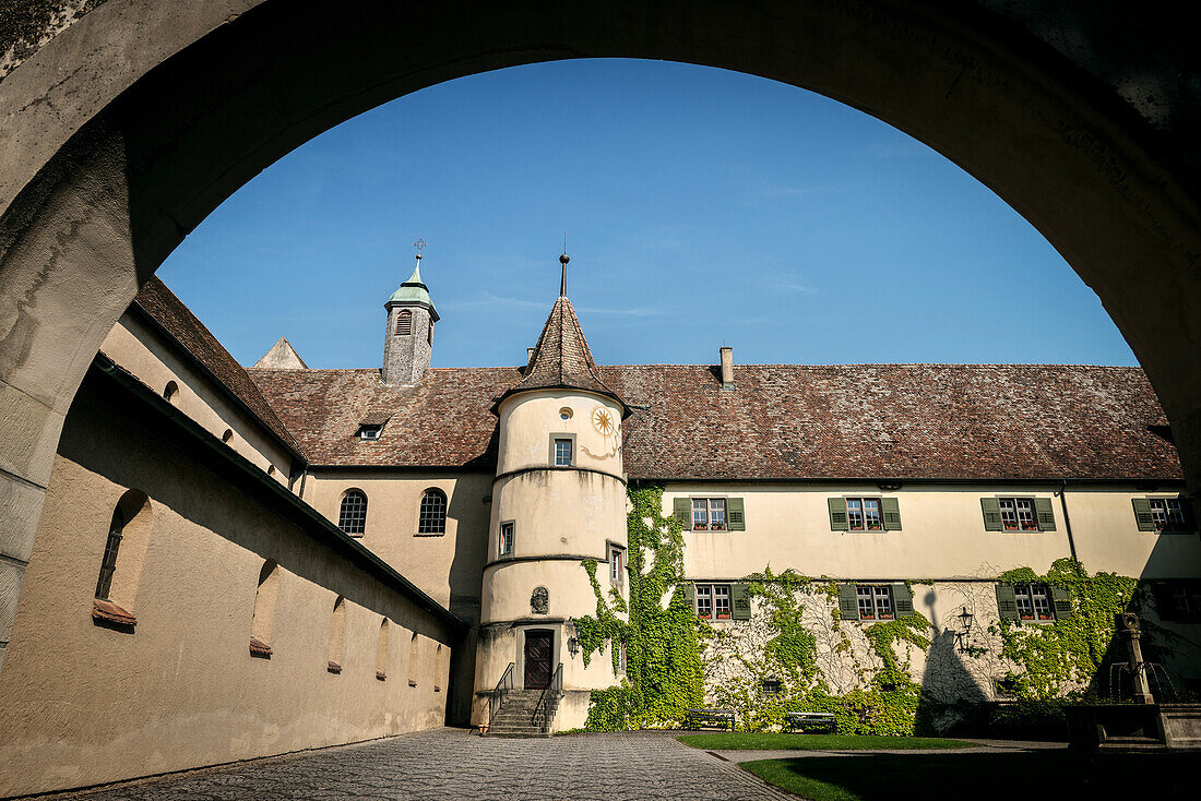 UNESCO Welterbe Klosterinsel Reichenau, Münster St. Maria und Markus, Mittelzell, Insel Reichenau im Bodensee, Baden-Württemberg, Deutschland