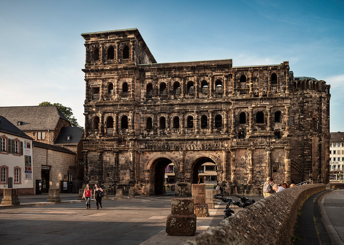 UNESCO Welterbe Trier, Porta Nigra, Rheinland-Pfalz, Deutschland