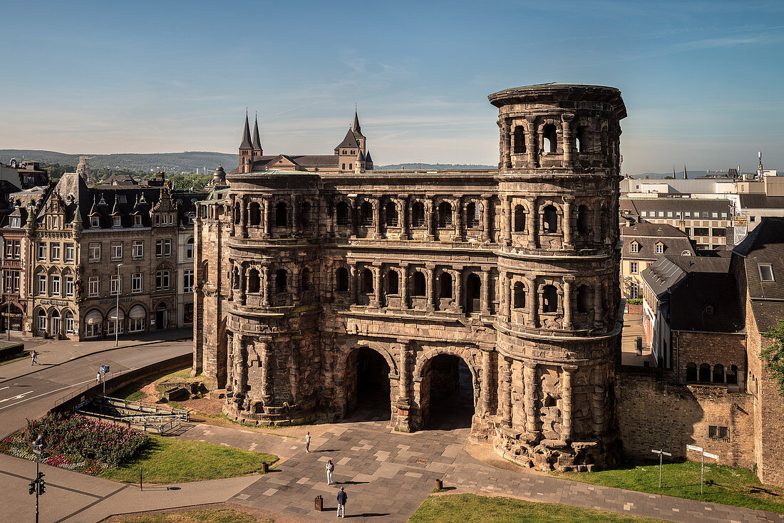 UNESCO World Heritage Trier, Porta Nigra, Trier, Rhineland-Palatinate, Germany