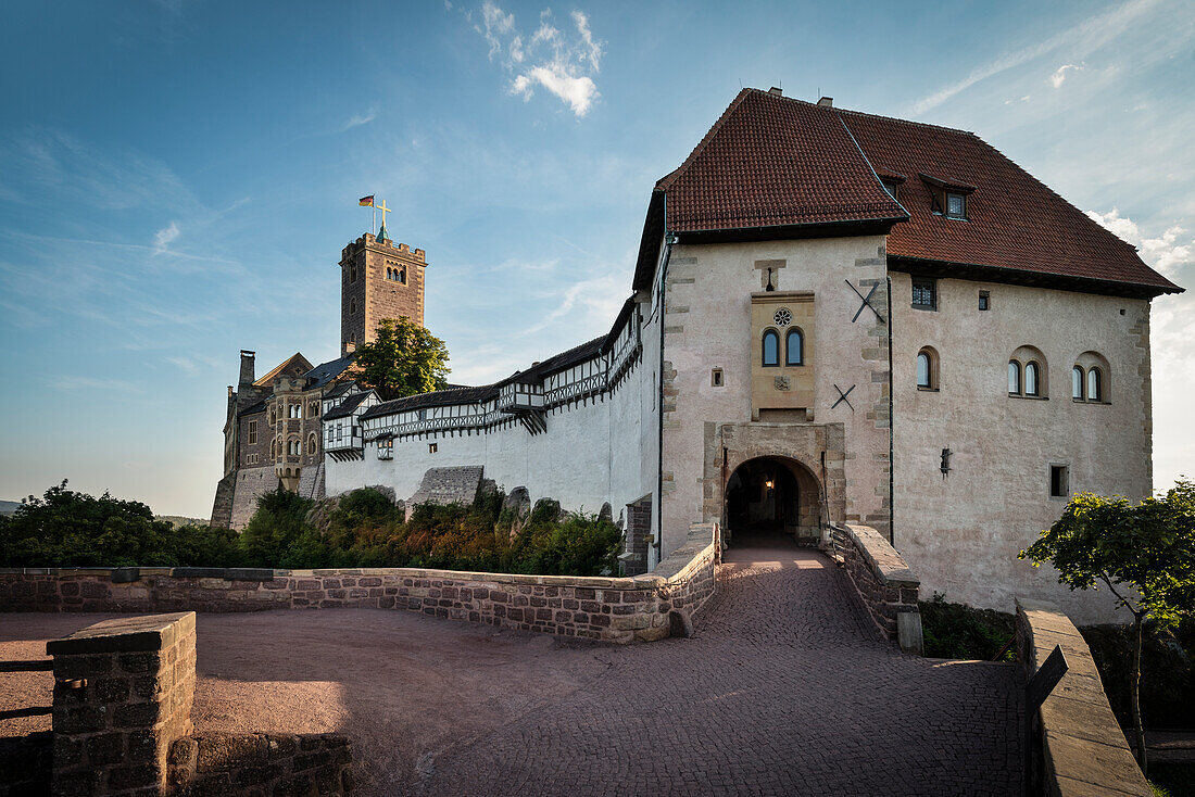 UNESCO World Heritage Wartburg castle, Eisenach, Thuringia, Germany