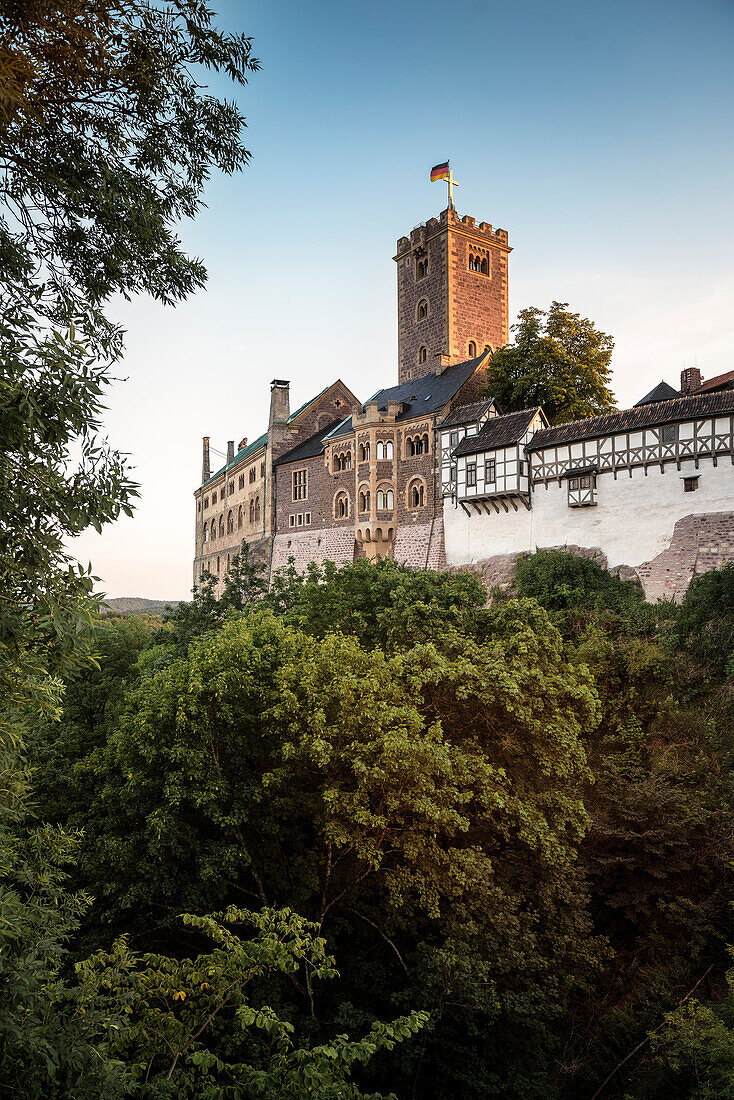 UNESCO Welterbe Wartburg, Eisenach, Thüringer Wald, Thüringen, Deutschland