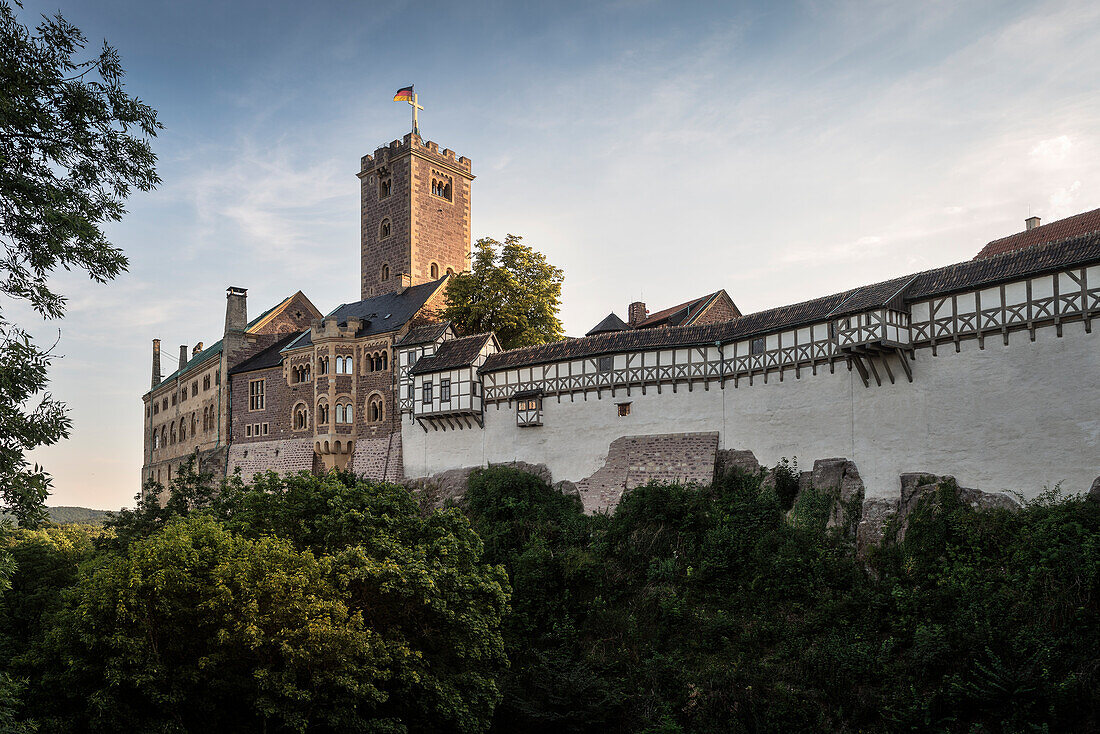 UNESCO Welterbe Wartburg, Eisenach, Thüringer Wald, Thüringen, Deutschland