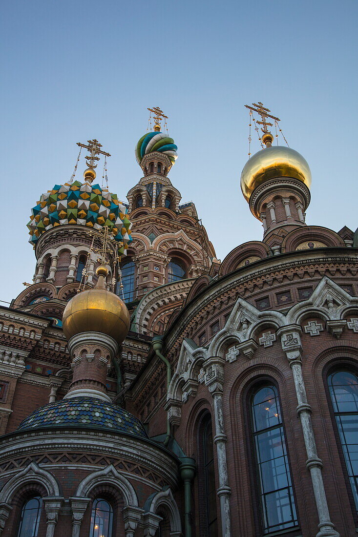 Christi-Auferstehungskirche (Blutkiche), Sankt Petersburg, Russland, Europa