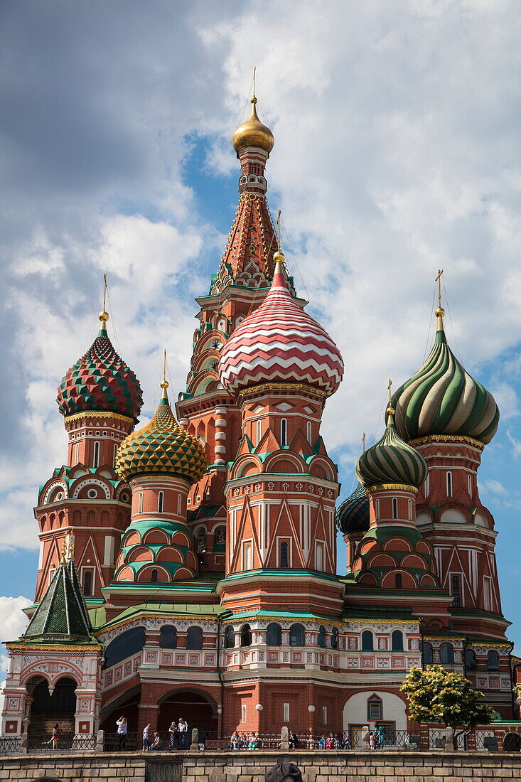 St. Basil's Cathedral in Red Square, Moscow, Russia