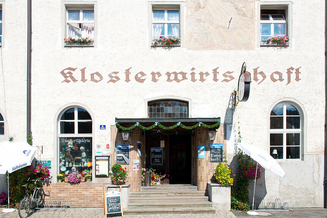 Inn within the Pielenhofen Abbey in Pielenhofen in the valley of the Naab, Lower Bavaria