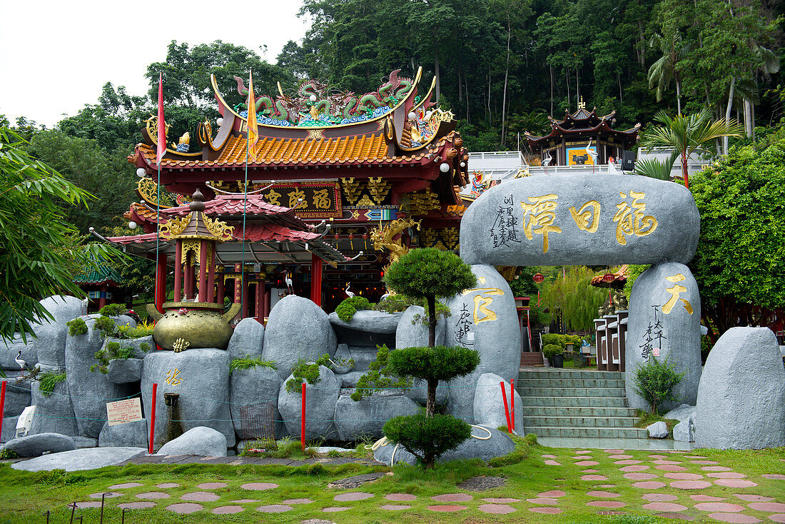 The Fu Ling Kong Temple on Pangor Island, Malaysia